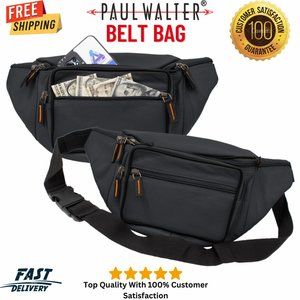 Men Women Fanny Pack Belt waist Bag Crossbody Sling Shoulder Travel Sport Pouch